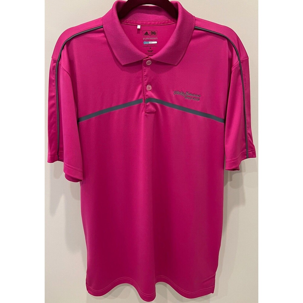 Rio Secco Golf Club - Adidas Golf Shirt - Men's Size Medium - Pink